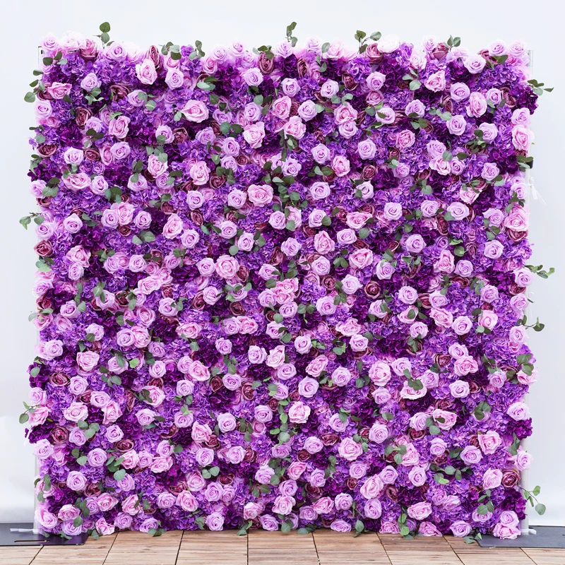 Purple Flower Wall Rentals